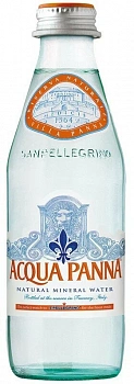 KALAM.KZ - Вода минеральная без газа, 0,25л Acqua Panna.стекло