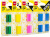 Закладки клейкие 44x25мм, 100л, пластиковые, ассорти Deli купить Закладки клейкие 44x25мм, 100л, пластиковые, ассорти Deli