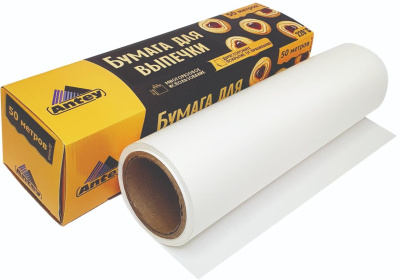 KALAM.KZ - Бумага для выпечки 38 см х 50 м (силиконизированная) Antey