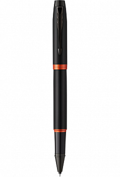 KALAM.KZ - Ручка роллерная IM Professionals Flame Orange BT, черная, 0,8 мм, Parker