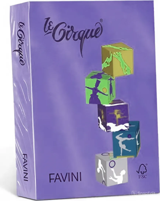 Бумага цветная "Le Cirque №220 IRIS", A4, 160гр, 250л, фиолетовый