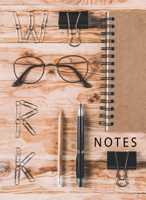 Книга для записей А4(210х290), 120л, линия, Work diary, Эксмо