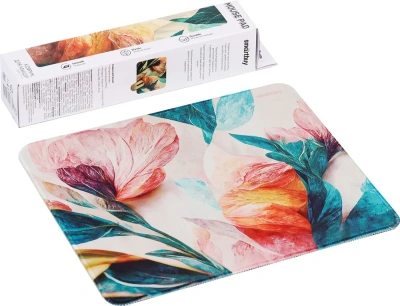 Коврик для мышки Smartbuy Flowers S 280х230х3 мм резиновая основа+тканевая поверхность