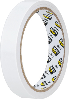 Лента клейкая 18ммx10м, двусторонняя Deli