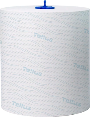 KALAM.KZ - Полотенца бумажные 2х-слойные "150м Tellus"  с втулкой, без обертки 6 шт в уп.