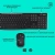 KALAM.KZ - Клавиатура + мышь Logitech MK270, Black, USB беспроводная