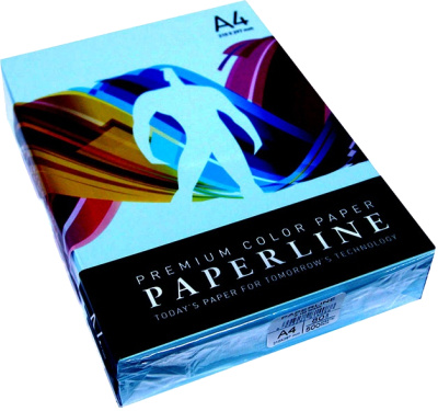 Бумага цветная "Paperline №220", A4, 80гр, 500л, Turquoise Бирюзовый