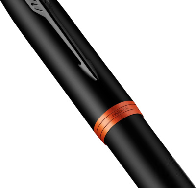 KALAM.KZ - Ручка перьевая Parker IM Professionals Flame Orange BT, 0,8 мм F, синяя 2172943