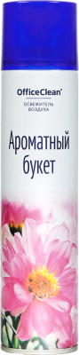 Освежитель воздуха 300мл, OfficeClean "Ароматный букет"