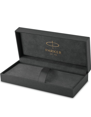 KALAM.KZ - Ручка перьевая Parker Sonnet Stainless Steel GT, 1,0 мм М, черная 1931505