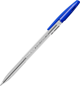 KALAM.KZ - Ручка шариковая, синяя, 1 мм, Classic Stick, "R-301" Erich Krause