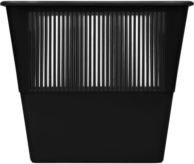 KALAM.KZ - Корзина для бумаг 12л, прямоугольная, сетчатая, черная Стамм