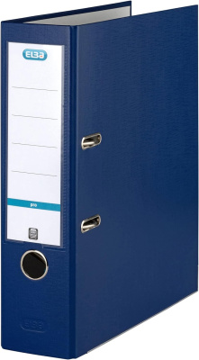 KALAM.KZ - Регистратор A4, 80мм, PVC/Paper, темно-синий Hamelin