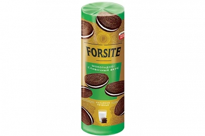 Печенье-сэндвич с шоколадно-сливочным вкусом «Forsite», 220 г