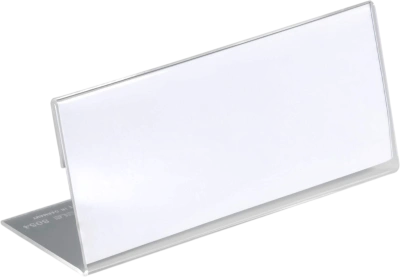 Указатель настольный, 61х150мм, прозрачный Durable