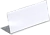 KALAM.KZ - Указатель настольный, 61х150мм, прозрачный Durable