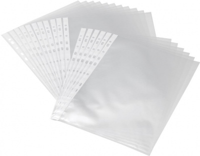 Файл прозрачный A4, 0,60мм XMZ Office Stationery, 100шт.в уп