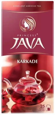 KALAM.KZ - Чай каркадэ, 25 пакетиков Принцесса Ява "Double"