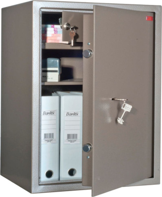 Сейф офисный TM.63T с ключевым замком BORDER и трейзером