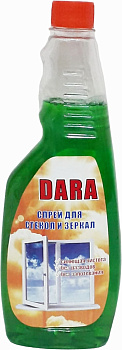 KALAM.KZ - Средство для  мытья стекол 500 мл, "DARA" сменный флакон без триггера