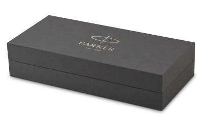 KALAM.KZ - Ручка перьевая Parker Sonnet Black Lacquer CT, 1,0 мм М, синяя 1931500