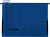 KALAM.KZ - Папка подвесная A4(240x318x6мм), 230гр, боковой ограничитель, темно-синяя Hamelin