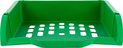 KALAM.KZ - Лоток горизонтальный А4, зеленый Стамм Лидер