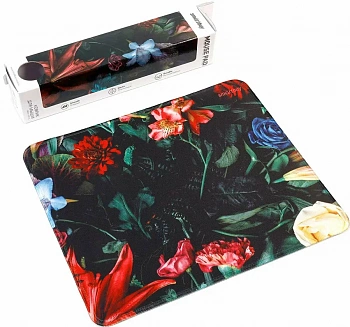 KALAM.KZ - Коврик для мышки Smartbuy Flowers S-size 380х230х3 мм резиновая основа+тканевая поверхность