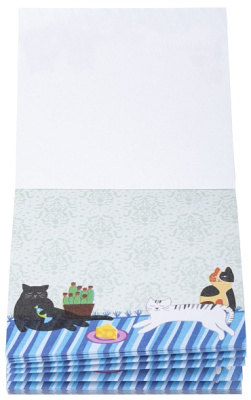 Бумага для заметок самоклеющаяся 85x85мм, 100л.,  CATs, Hatber