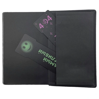 Книга для записей А5(135х213), 96л., обл. иск. кожа, черный агат, Joy Book ЭКСМО