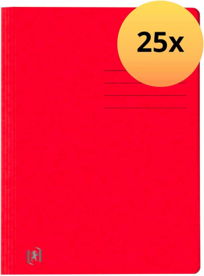 KALAM.KZ - Скоросшиватель картонный A4, 390гр, красный Hamelin