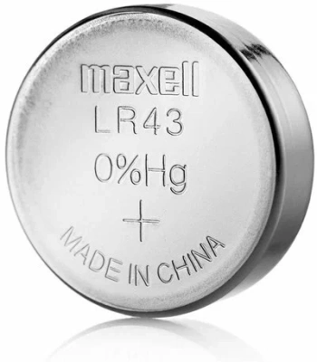 Батарейка LR43,1.5V, Maxell