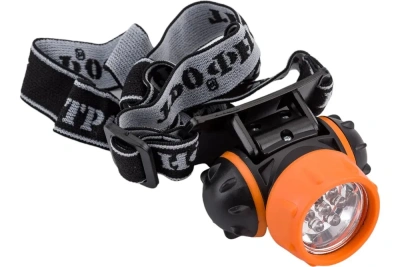 KALAM.KZ - Фонарь налобный светодиодный, на батарейках 3хААА Профи TG7