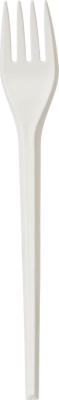 Вилка столовая 50 шт/уп, белая 160мм 