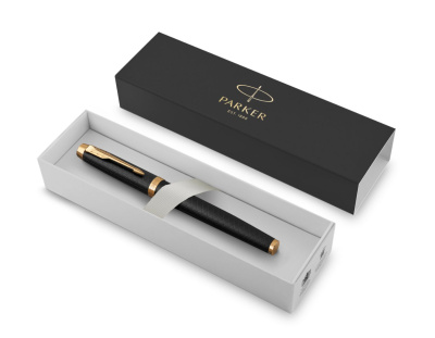 KALAM.KZ - Ручка роллерная Parker IM Premium Black GT, 0,5 мм F, черная 1931660