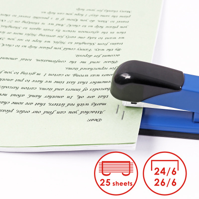 KALAM.KZ - Степлер №24/6-26/6, 1-25л, металл, синий Foska купить KALAM.KZ - Степлер №24/6-26/6, 1-25л, металл, синий Foska