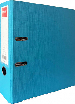 KALAM.KZ - Регистратор A4, 72мм, PVC/Paper, голубой Eisear (A0220)