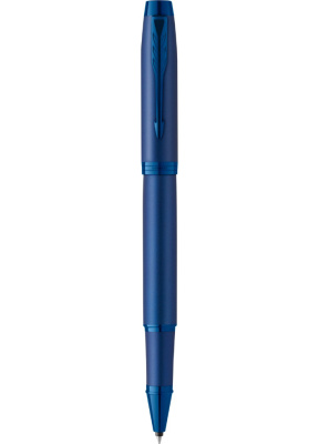 Ручка роллерная Parker IM Professionals Monochrome Blue, 0,8 мм F, черная, 2172965 Ручка роллерная Parker IM Professionals Monochrome Blue, 0,8 мм F, черная, 2172965