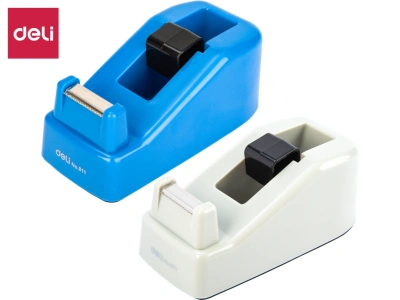 Диспенсер настольный  для ленты клейкой, 18 мм х 33 м (120х60х50 г), Deli Диспенсер настольный  для ленты клейкой, 18 мм х 33 м (120х60х50 г), Deli