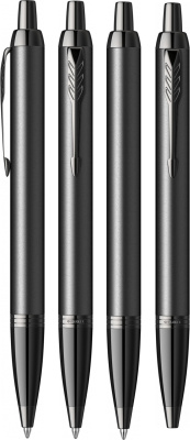 KALAM.KZ - Ручка шариковая Parker IM Achromatic Black, 1,0 мм М, синяя 2127618 купить KALAM.KZ - Ручка шариковая Parker IM Achromatic Black, 1,0 мм М, синяя 2127618