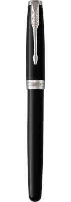 KALAM.KZ - Ручка перьевая Parker Sonnet Black Lacquer CT, 1,0 мм М, синяя 1931500 купить KALAM.KZ - Ручка перьевая Parker Sonnet Black Lacquer CT, 1,0 мм М, синяя 1931500