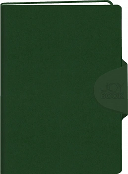 Ежедневник А5, недатированный, 136л, линия, иск. кожа(Snap book 8), зеленый Эксмо