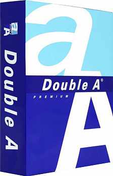 Бумага белая Double A, A4, 80гр, 500л, CIE 167, класс А, (Тайланд)