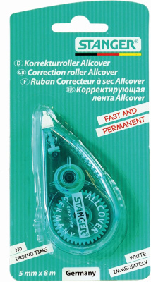 Корректирующий роллер, 5ммx8м, Stanger Allcover Корректирующий роллер, 5ммx8м, Stanger Allcover