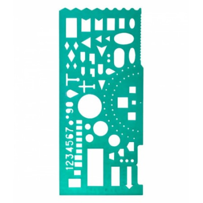 Линейка офицерская, 20см, гибкая, зеленая, отливная шкала Стамм Линейка офицерская, 20см, гибкая, зеленая, отливная шкала Стамм