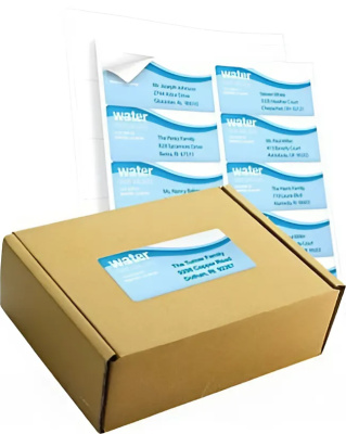 Наклейки на 12, А4, 97x42,4мм, 100л, прямоугольные края, белые, Куверт купить Наклейки на 12, А4, 97x42,4мм, 100л, прямоугольные края, белые, Куверт