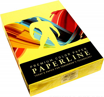 Бумага цветная "Color Paper DC201", A4, 80гр, 500л, Lemon
