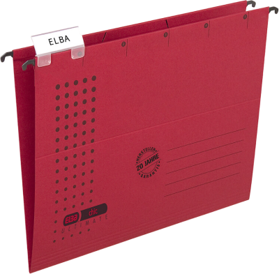 KALAM.KZ - Папка подвесная A4(240x318x6мм), 230гр, красная Elba купить KALAM.KZ - Папка подвесная A4(240x318x6мм), 230гр, красная Elba