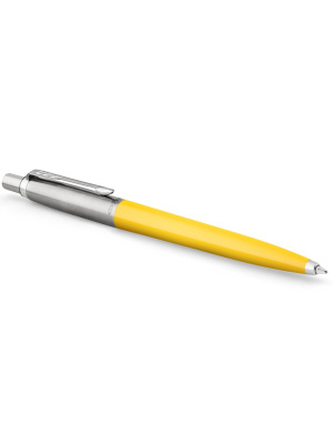 KALAM.KZ - Ручка шариковая Parker Jotter ORIGINALS YELLOW CT, 1,0 мм М, синяя, ЭКО-упаковка 2076 купить KALAM.KZ - Ручка шариковая Parker Jotter ORIGINALS YELLOW CT, 1,0 мм М, синяя, ЭКО-упаковка 2076