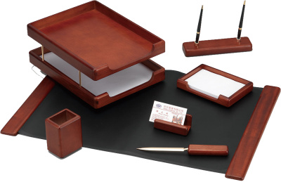 KALAM.KZ - Набор настольный 7 предметов, дерево, темно-коричневый Good Sunrise купить KALAM.KZ - Набор настольный 7 предметов, дерево, темно-коричневый Good Sunrise